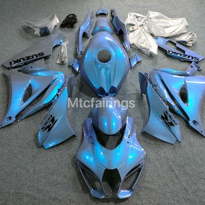 2017-2024 Suzuki GSX-R1000 Chameleon Nardo Gray/blue Fairing Kit