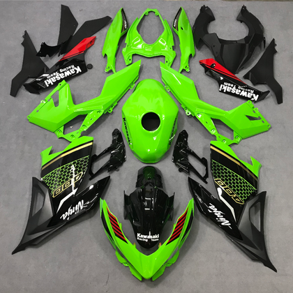2017-2023 Kawasaki Ninja 400 Green Fairing Kit