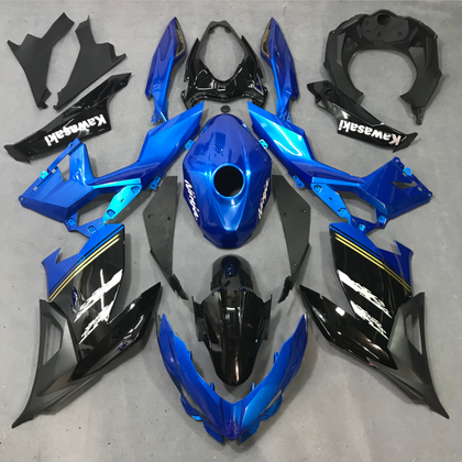 2017-2023 Kawasaki Ninja 400 Blue Fairing Kit