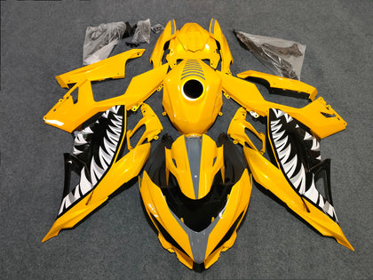 2017-2023 Kawasaki Ninja 400 Pearl Yellow Fairing Kit