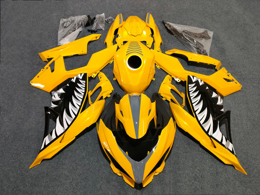 2017-2023 Kawasaki Ninja 400 Pearl Yellow Fairing Kit