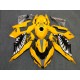2017-2023 Kawasaki Ninja 400 Pearl Yellow Fairing Kit