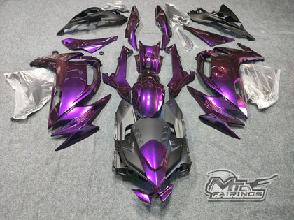 2020-2026 Kawasaki Ninja 650 Chemeleon Purple/red Fairing Kit