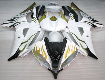 2008-2016 Yamaha YZF-R6 Green Flame Fairing Kit