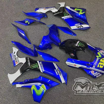 2020-2022 Yamaha YZF-R1 Blue Street Fairing Kit