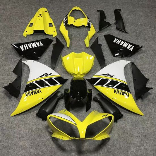 2012-2014 Yamaha YZF-R1 Yellow Fairing Kit