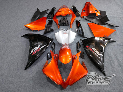 2012-2014 Yamaha YZF-R1 Pearl Orange Fairing Kit