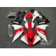2012-2014 Yamaha YZF-R1 White/red Fairing Kit