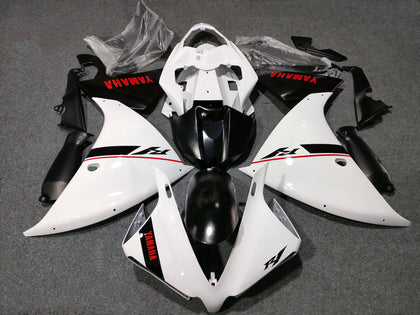 2012-2014 Yamaha YZF-R1 Pure White Fairing Kit