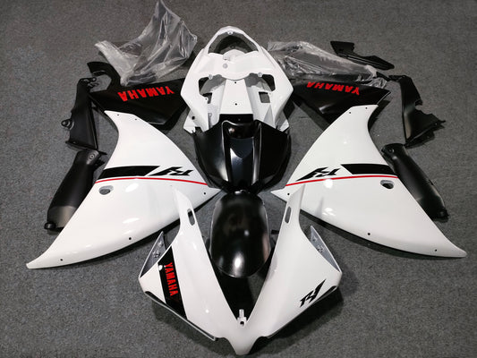 2012-2014 Yamaha YZF-R1 Pure White Fairing Kit