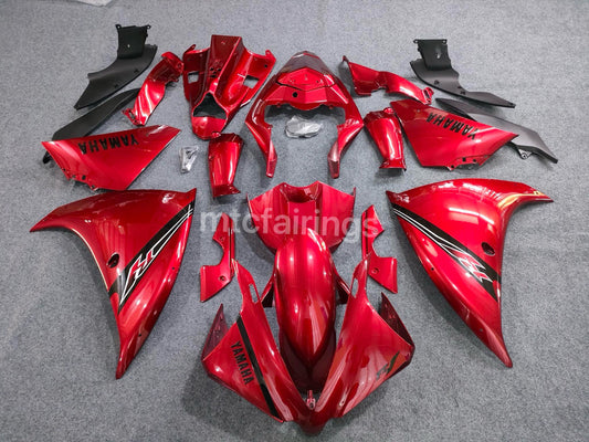 2012-2014 Yamaha YZF-R1 Candy Red Fairing Kit