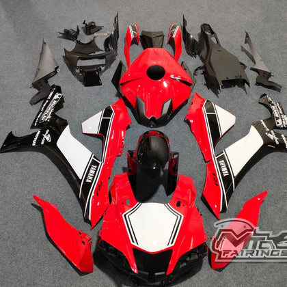 2020-2022 Yamaha YZF-R1 Red Street Fairing Kit