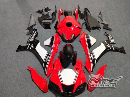 2020-2022 Yamaha YZF-R1 Red Street Fairing Kit