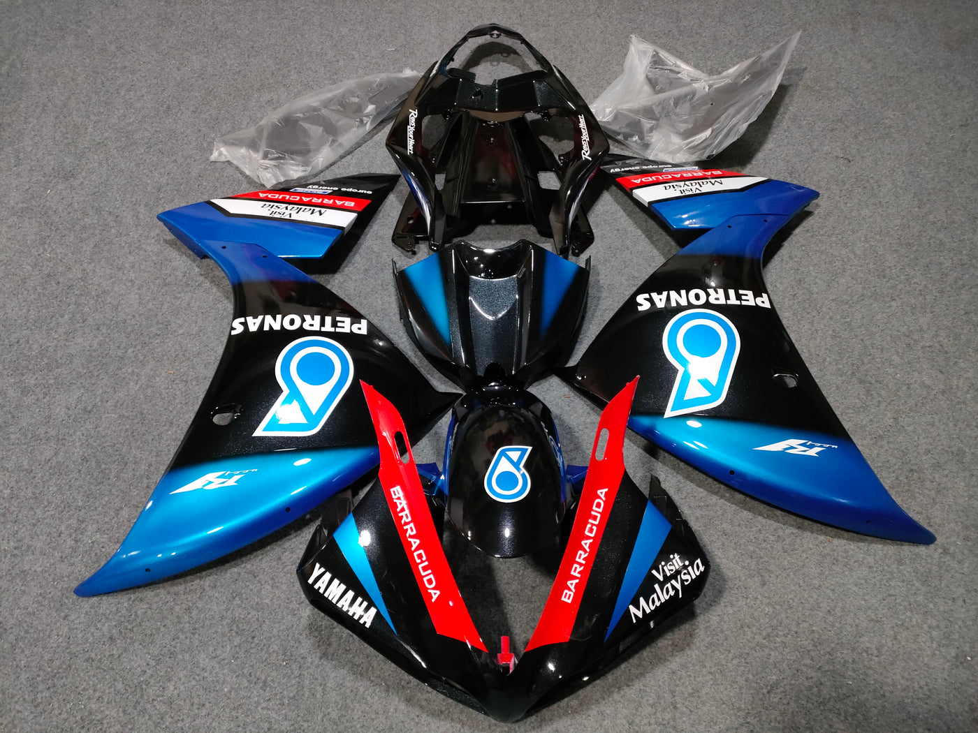 2012-2014 Yamaha YZF-R1 Petronas Fairing Kit
