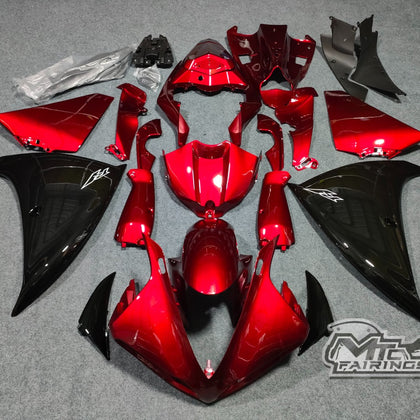 2012-2014 Yamaha YZF-R1 OEM Candy Red Fairing Kit