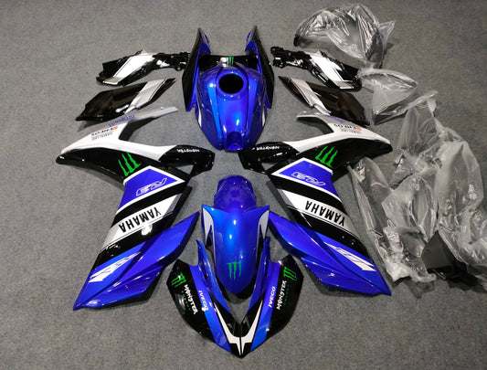 2015-2018 Yamaha YZF-R3 R3 Monster Energy Fairing Kit