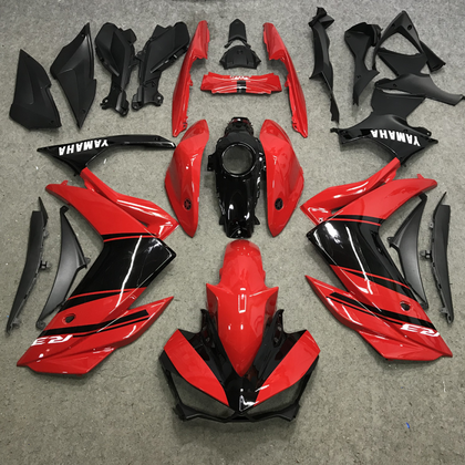 2015-2018 Yamaha YZF-R3 R3 Red Fairing Kit