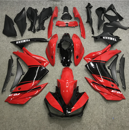 2015-2018 Yamaha YZF-R3 R3 Red Fairing Kit