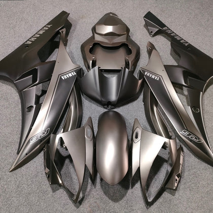 2006-2007 Yamaha YZF-R6 Silver Gray Fairing Kit