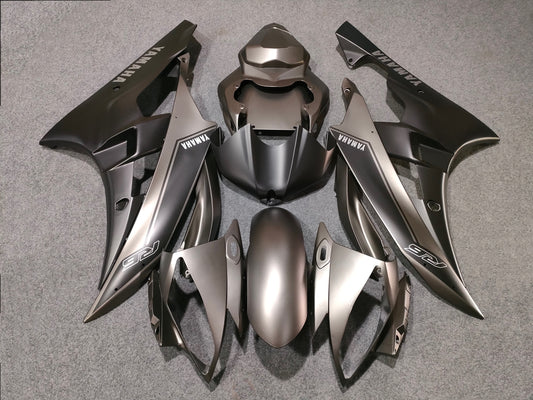 2006-2007 Yamaha YZF-R6 Silver Gray Fairing Kit