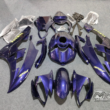 2006-2007 Yamaha YZF-R6 Dark Pearl Blue Fairing Kit