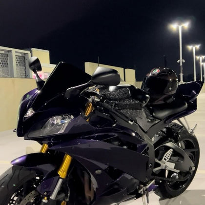 2006-2007 Yamaha YZF-R6 Pearl Purple/forged Carbon Fairing Kit