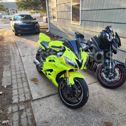 2006-2007 Yamaha YZF-R6 Neon Yellow Fairing Kit