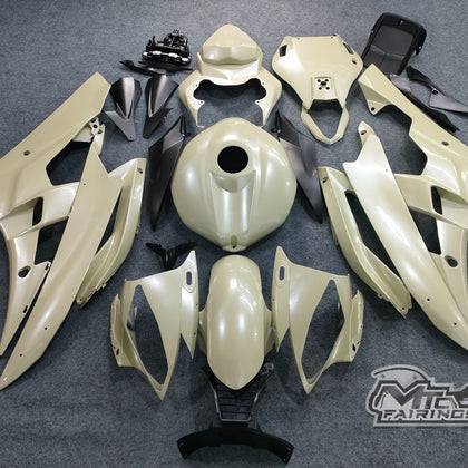 2006-2007 Yamaha YZF-R6 Cream Color Fairing Kit