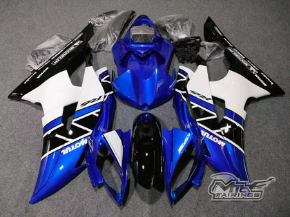 2008-2016 Yamaha YZF-R6 Blue Fairing Kit