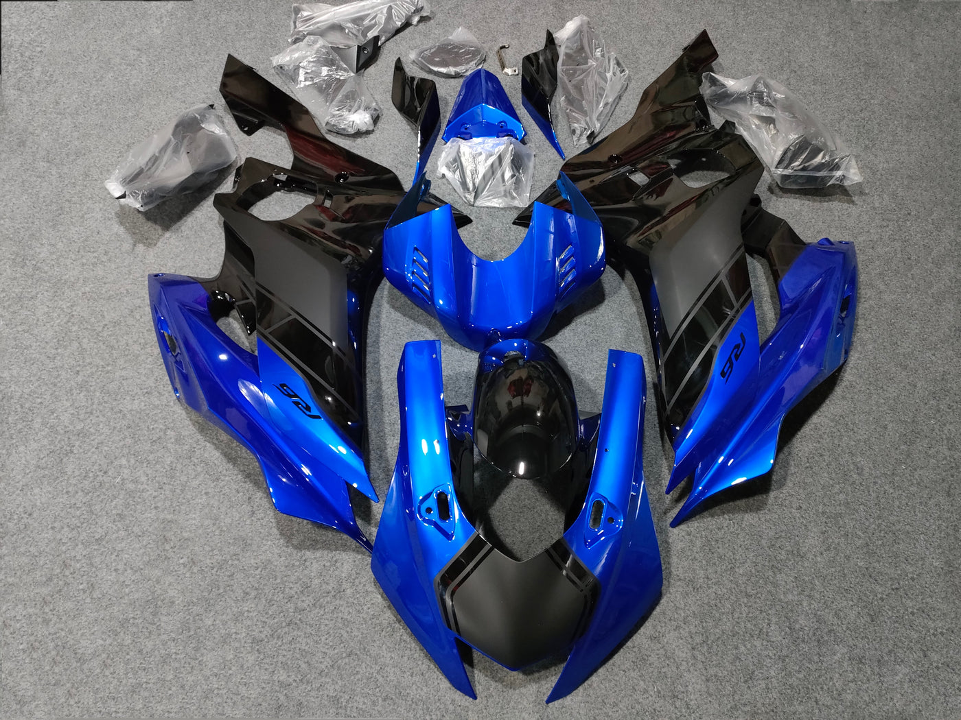 2017-2023 Yamaha YZF-R6 Blue Fairing Kit