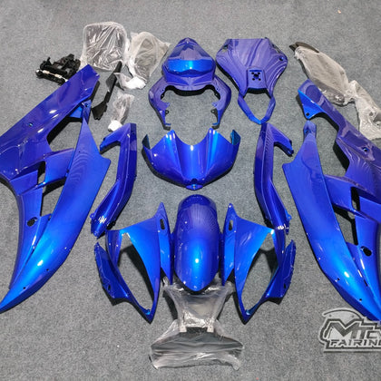 2006-2007 Yamaha YZF-R6 Blue Fairing Kit