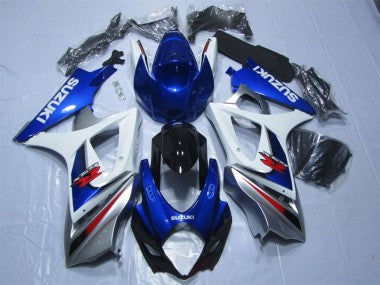 Purchase 2007-2008 Blue White Red Suzuki GSXR 1000 Motorcycle Fairings UK