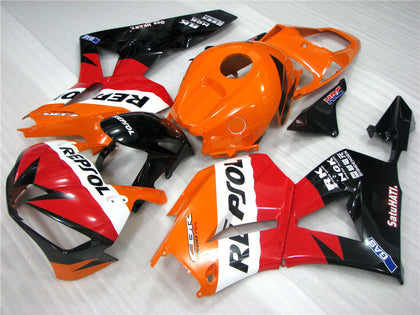 2012-2013 Honda CBR600RR Orange and Red Fairing Kit