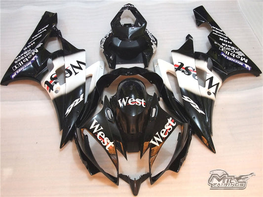 2006-2007 Yamaha YZF-R6 West Fairing Kit
