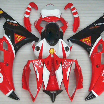 2006-2007 Yamaha YZF-R6 Red Fairing Kit