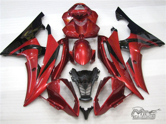 2008-2016 Yamaha YZF-R6 Candy Red Fairing Kit