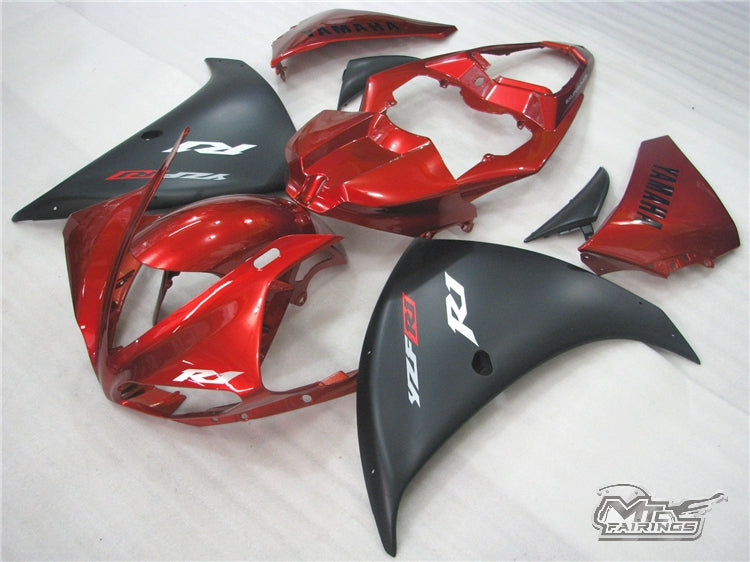 2009-2011 Yamaha YZF-R1 Candy Red Fairing Kit