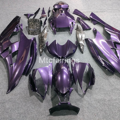 2006-2007 Yamaha YZF-R6 Pearl Purple/forged Carbon Fairing Kit