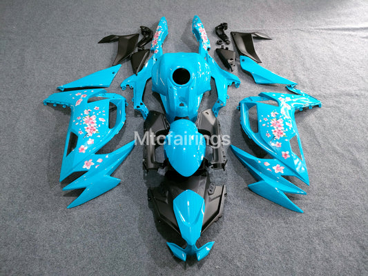 2020-2026 Kawasaki Ninja 650 Baby Blue Fairing Kit