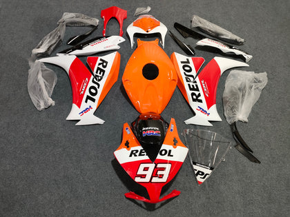 2012-2016 Honda CBR1000RR Red Repsol Fairing Kit