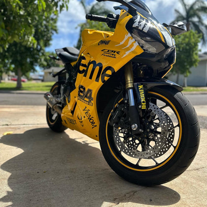 2017-2024 Honda CBR1000RR Yellow Fairing Kit