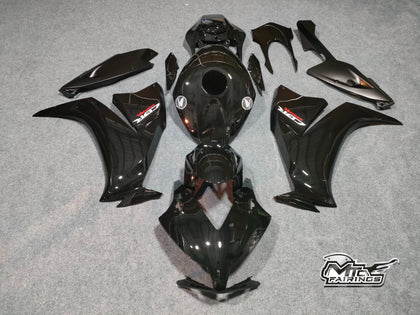 2012-2016 Honda CBR1000RR Glossy Black Fairing Kit