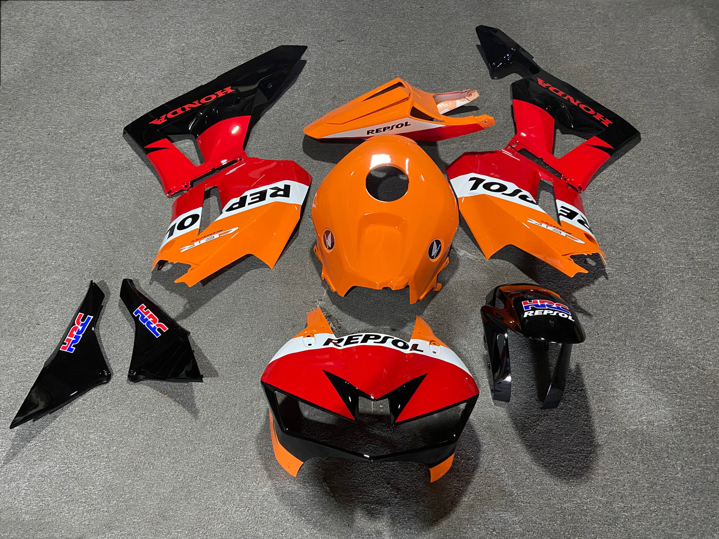2013-2024 Honda CBR600RR Red Repsol Fairing Kit