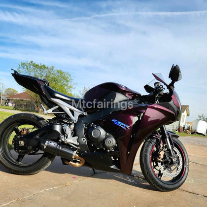 2008-2011 Honda CBR1000RR Crb1000rr Chameleon Black/red Fairing Kit