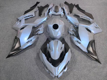 2017-2023 Kawasaki Ninja 400 Chameleon Nardo Gray/blue Fairing Kit