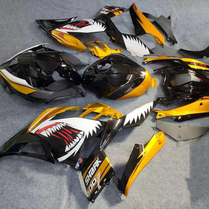 2017-2023 Kawasaki Ninja 400 Transparent Gold Fairing Kit