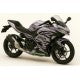 2017-2023 Kawasaki Ninja 400 Chameleon Gray/pink Fairing Kit