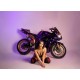 2007-2008 Honda CBR600RR Chameleon Purple/red Fairing Kit
