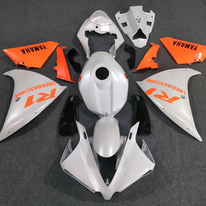 2012-2014 Yamaha YZF-R1 Neon Orange Fairing Kit