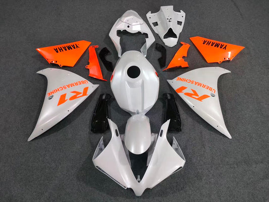 2012-2014 Yamaha YZF-R1 Neon Orange Fairing Kit